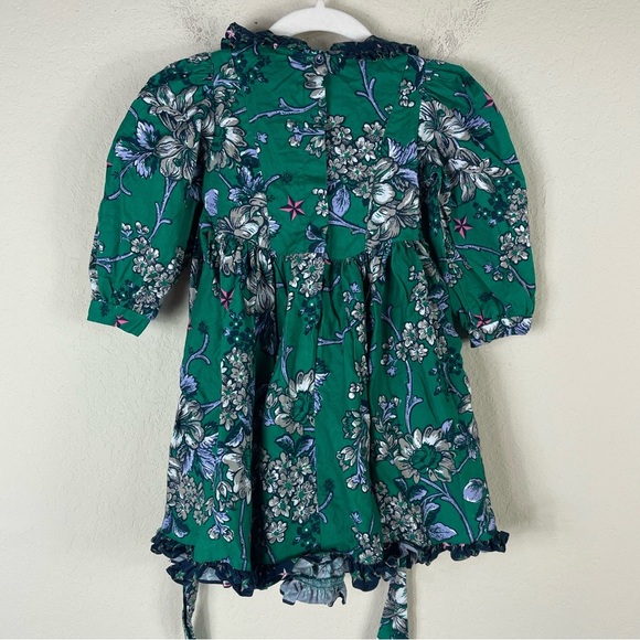 Vintage Mousefeathers Girls Floral Star Dress Toddler Size 4T - Picture 5 of 8